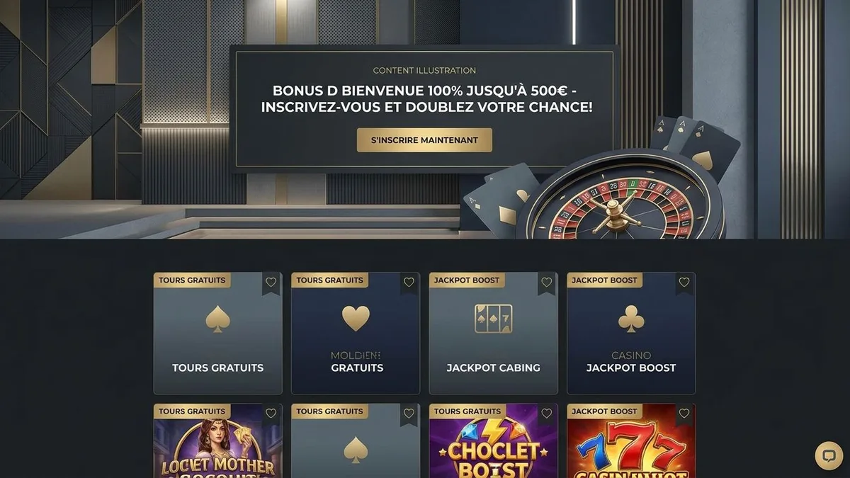 Inscription avec bonus 1000spins